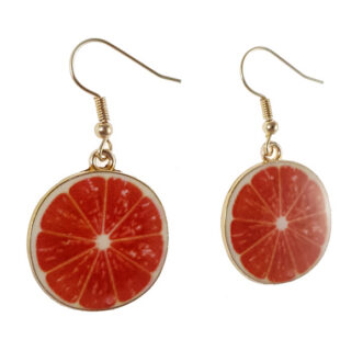 Náušnice grapefruit